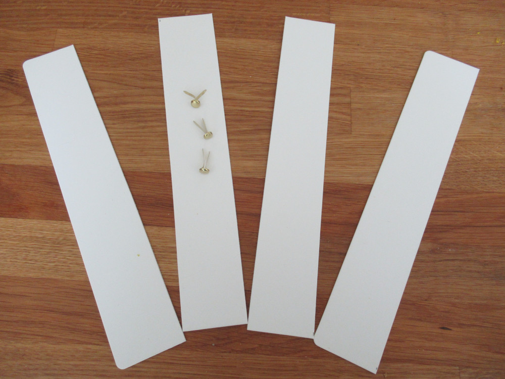 Cardboard and clips